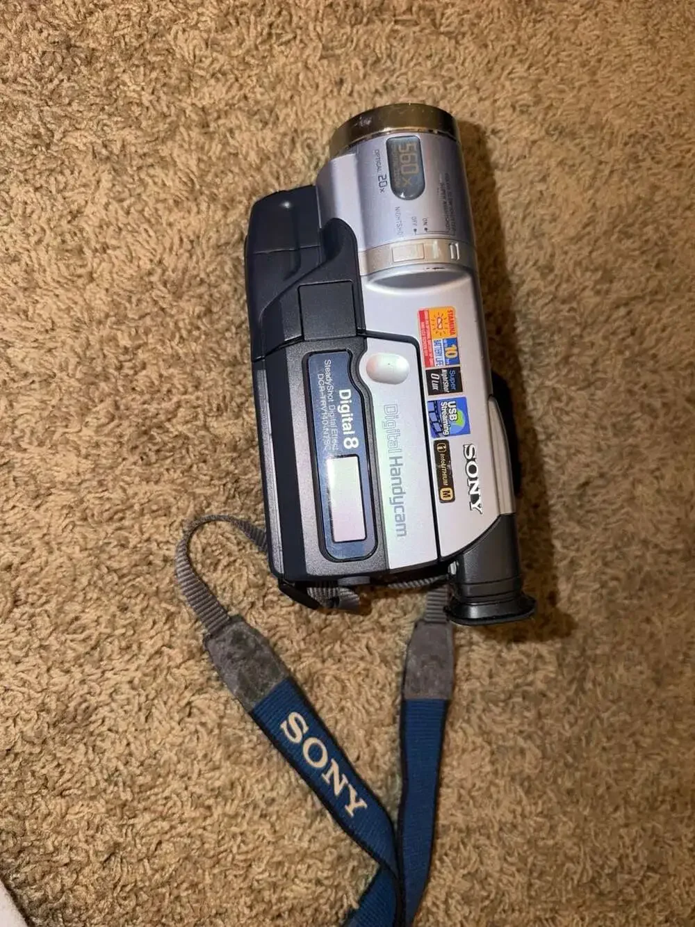 Sony Handycam Digital8 DCR-TRV140 Camcorder with SteadyShot